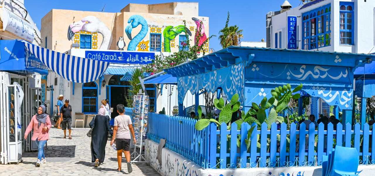 Houmt Souk Djerba Fußgängergasse