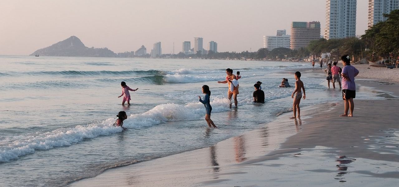 Hua Hin Badeort Golf von Thailand