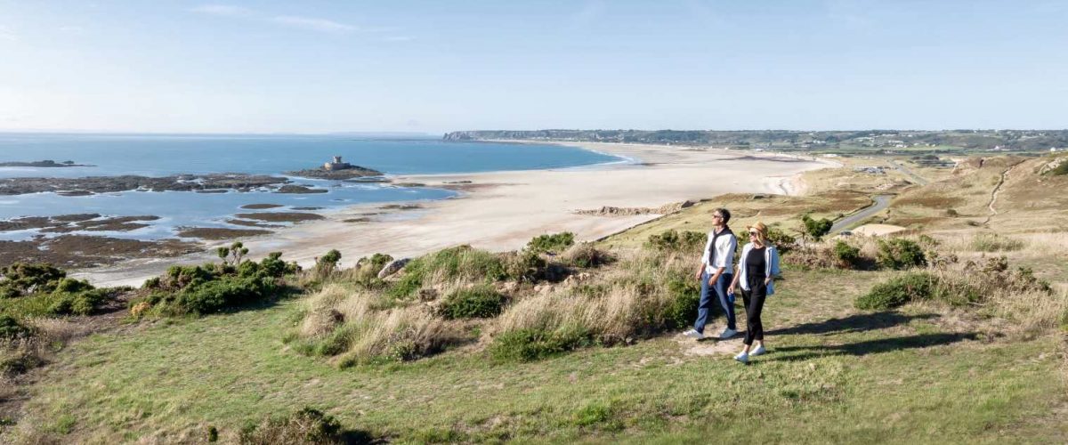 Jersey Tidal Trail Aussicht