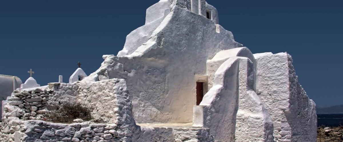 Kirche Panagia Paraportiani auf Mykonos