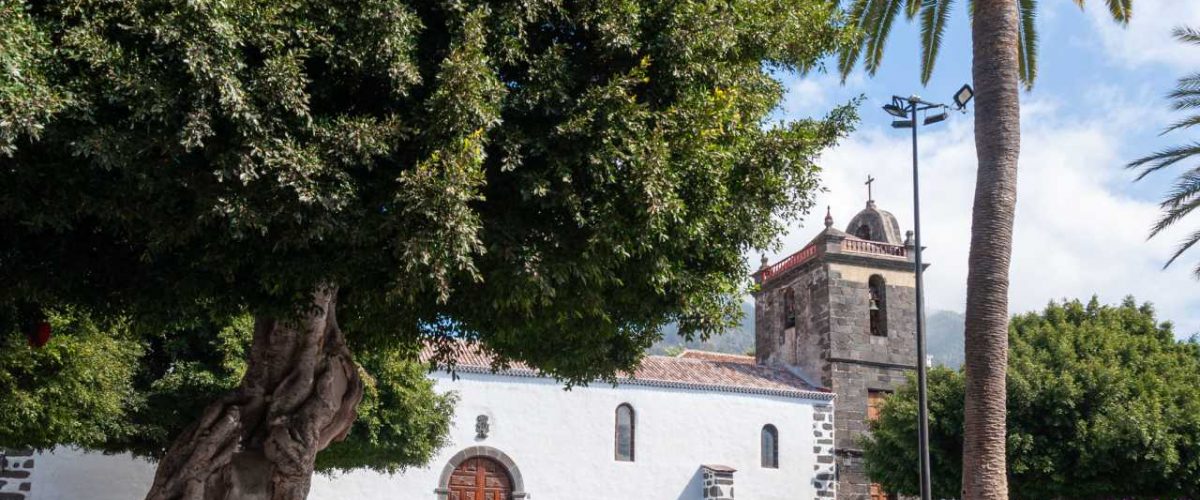 Kirche am Plaza de España in Los Llanos