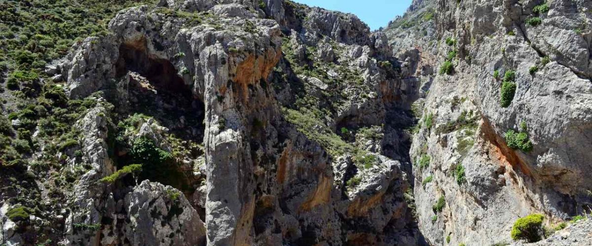 Kourtaliotiko Schlucht Kreta