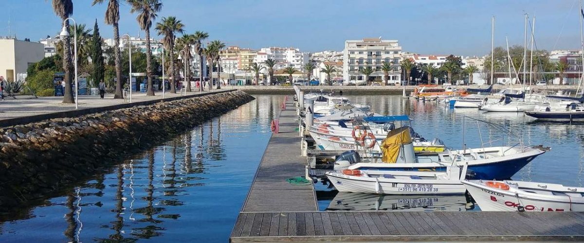 Lagos Hafen Promenade