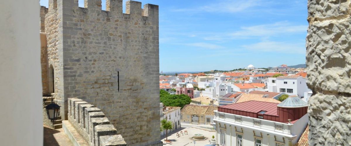 Loulé Burg Stadtmauer