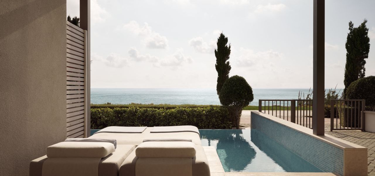 Mare Paphos Zimmer mit direktem Meerblick