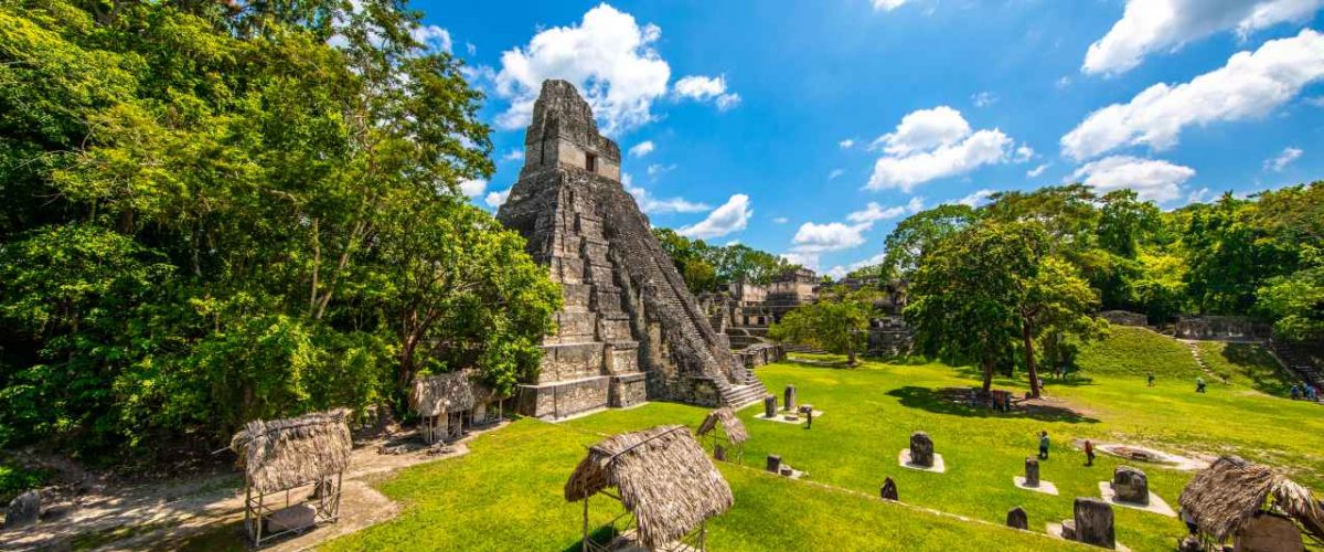 Maya Stätte Tikal Gutalemala