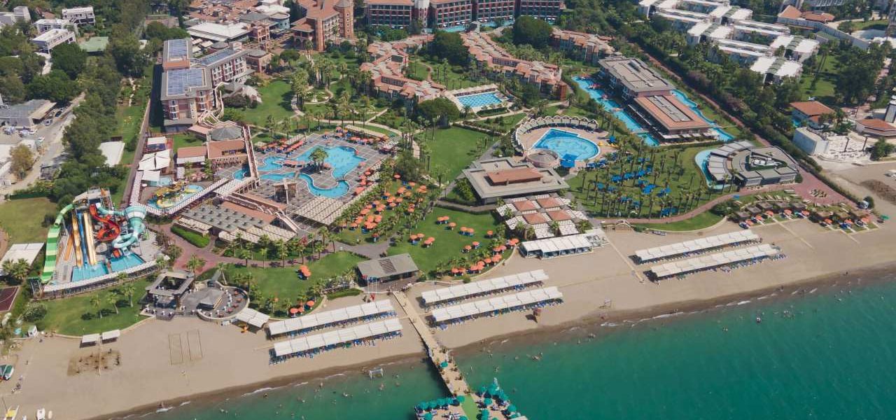 Megasaray Club Belek Gesamtansicht aus der Luft
