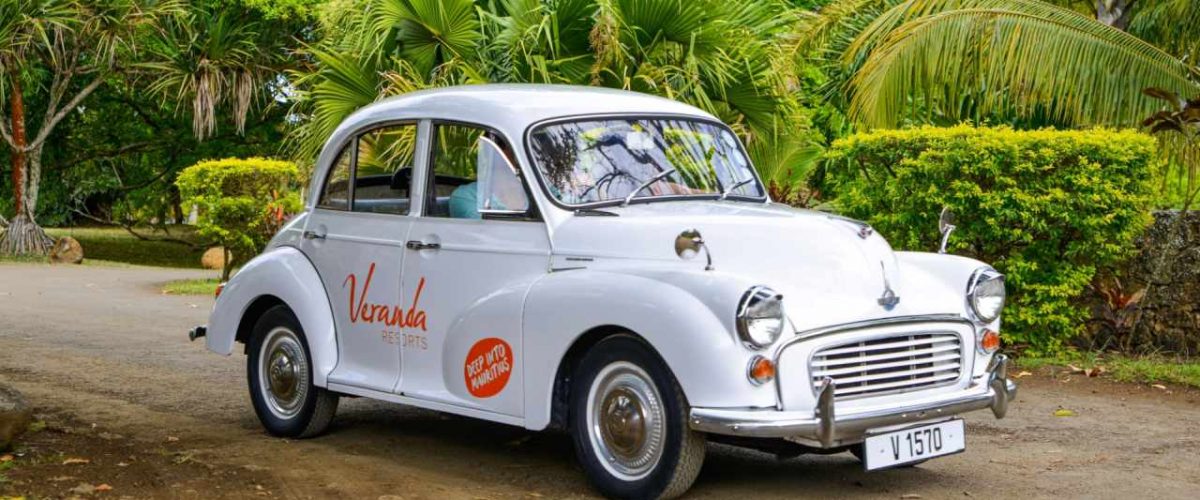 Morris Minor Oldtimer von Veranda Resorts