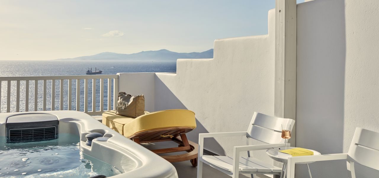 Myconian Korali Junior Suite mit Meerblick