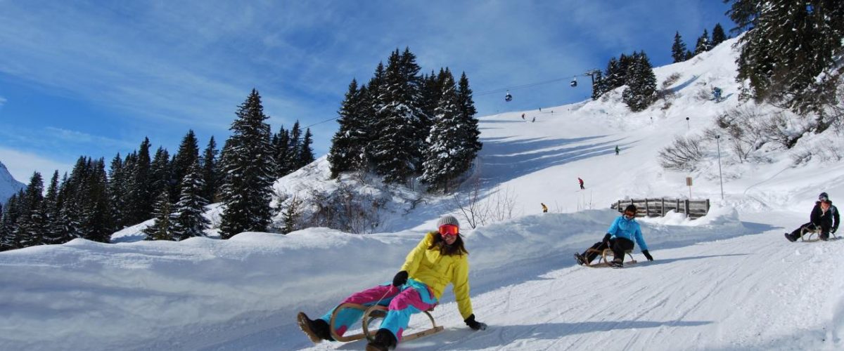 Naturrodelbahn in St. Anton am Arlberg
