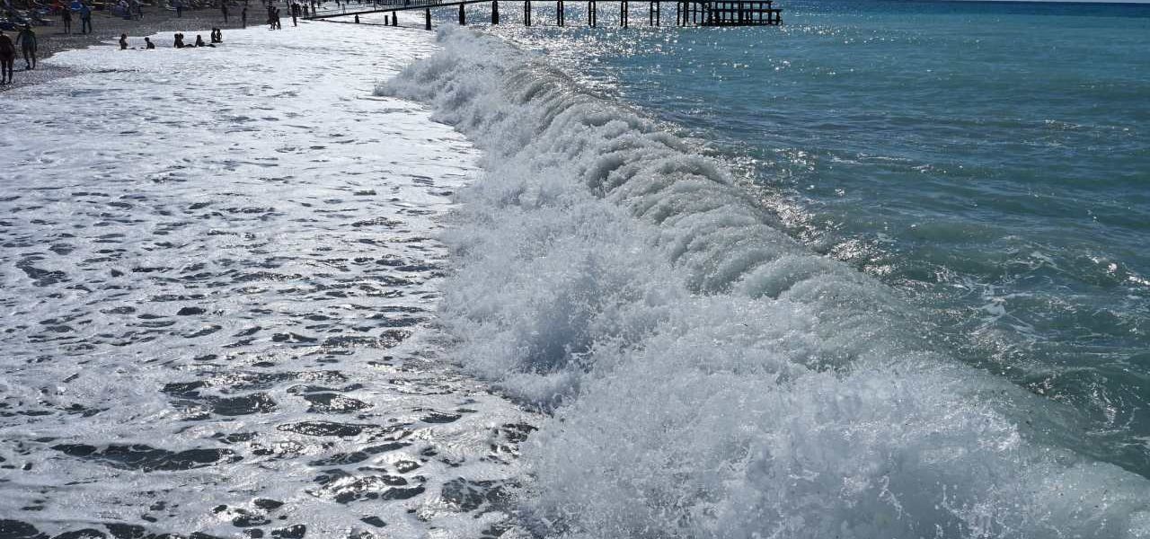 Okurcalar Strand Wellen