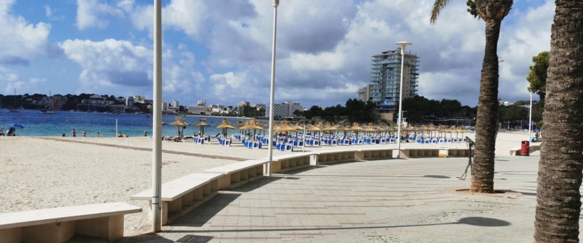Palma Nova Promenade und Strand