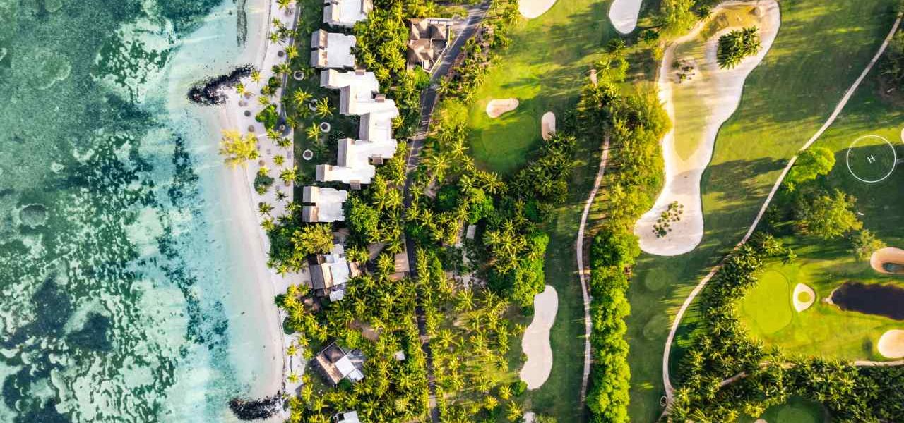 Paradise Beachcomber Golfplatz neues Sprinklersystem