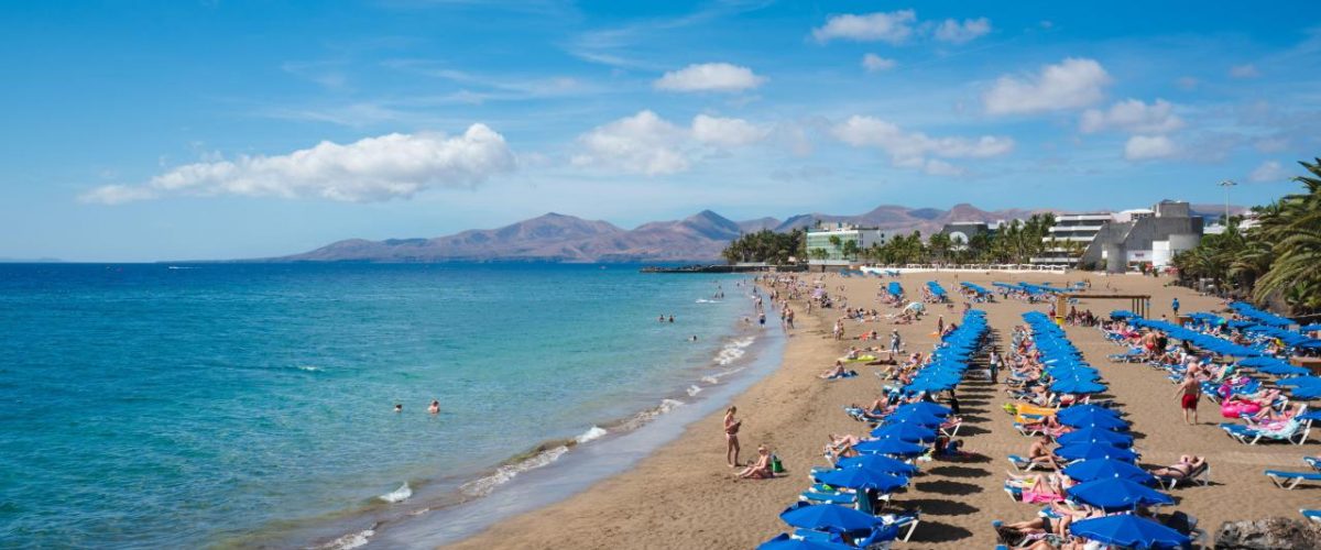 Playa Grande Lanzarote mit Rollstuhl