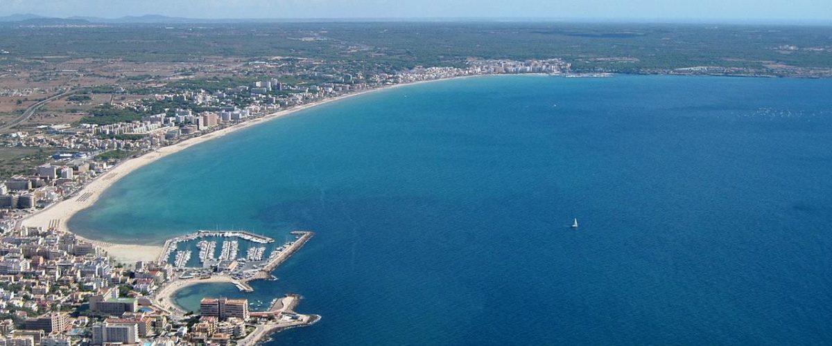 Playa de Palma aus der Luft