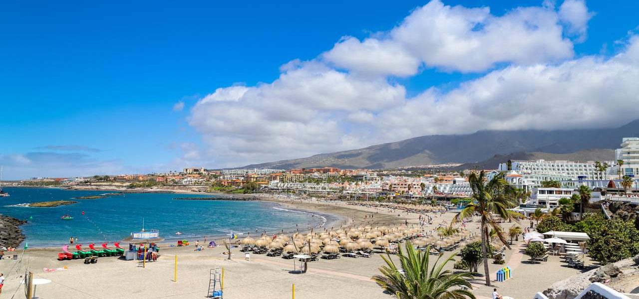 Playa de Torviscas Costa Adeje Teneriffa