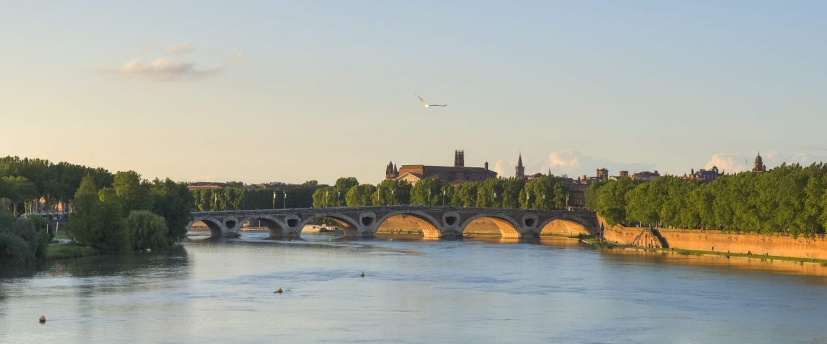 Pont neuf - älteste Brücke von Toulouse