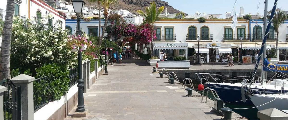 Puerto de Mogán Hafenpromenade