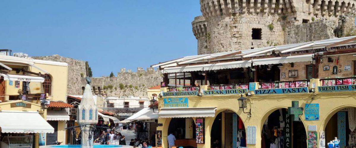 Rhodos Altstadt Antike und Moderne