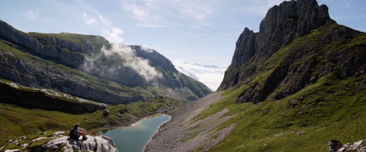 Rofanrunde - Rast am Grubasee