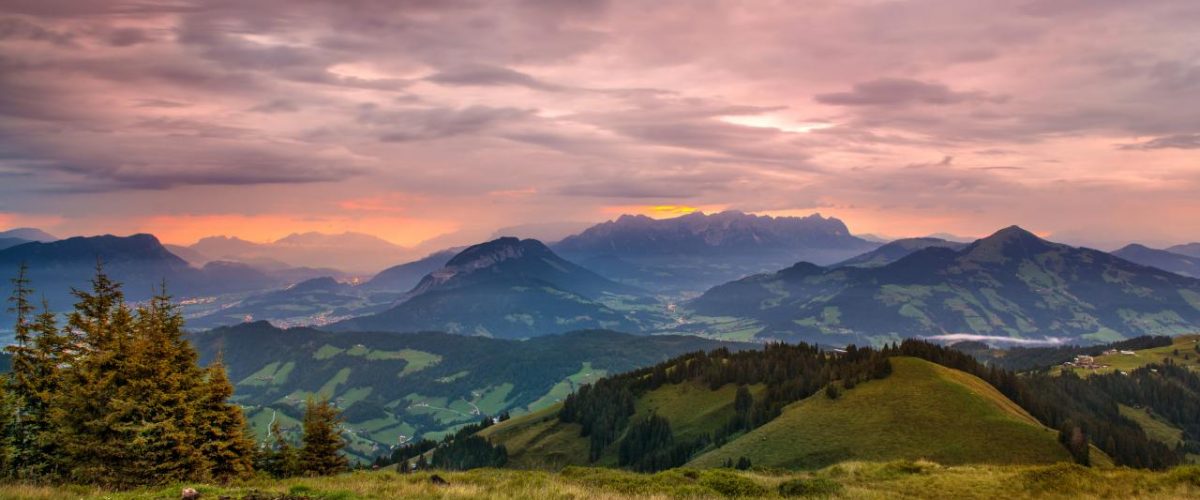 Rosskopf Sonnenuntergang Wildschönau