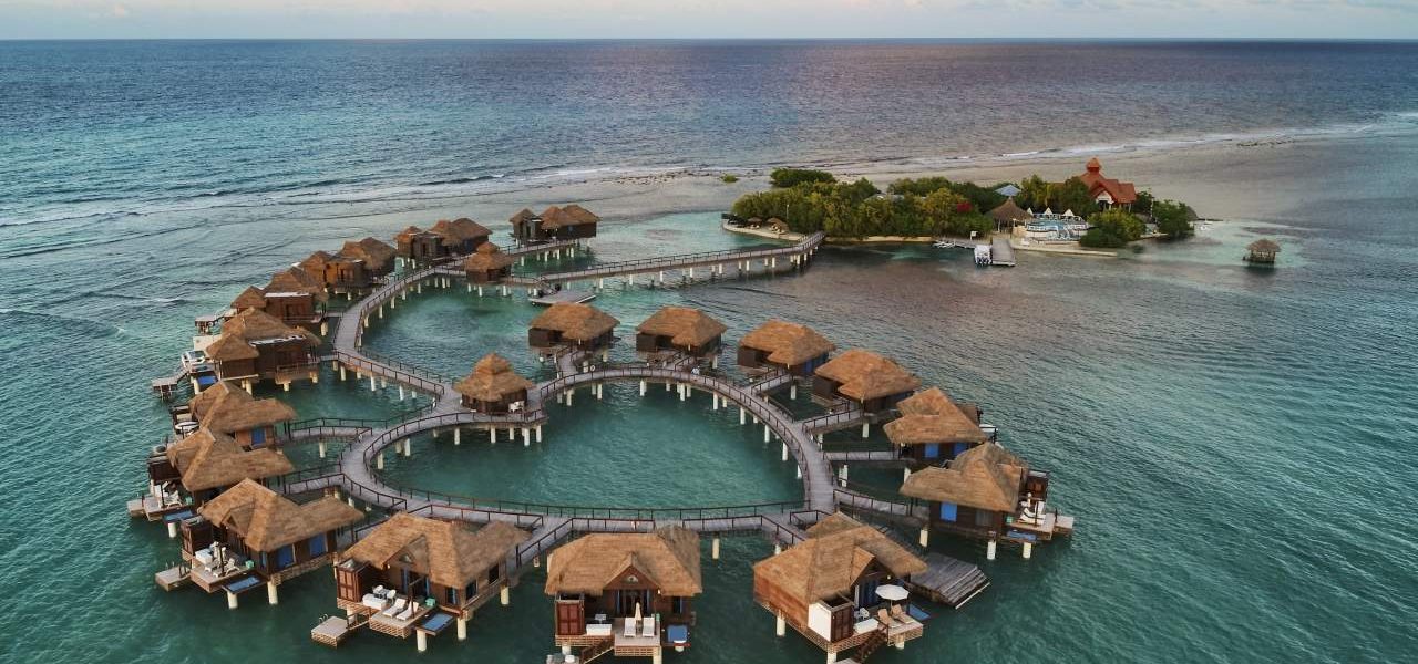 Sandals Royal Caribbean Jamaika Overwater Villen
