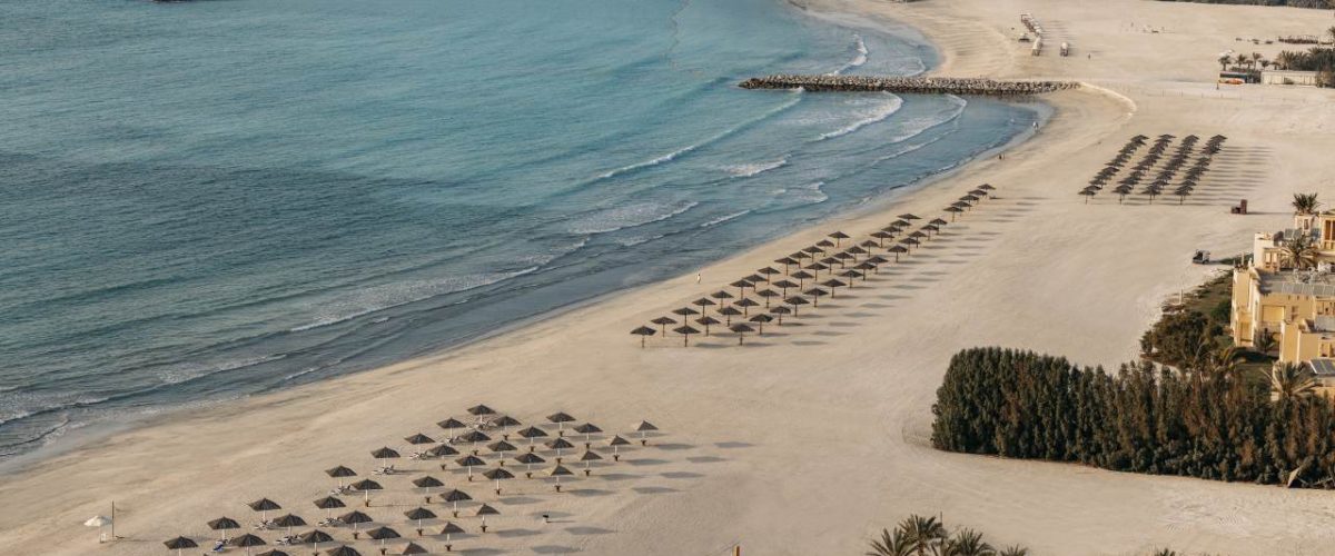 Sandstrand in Ras Al Khaimah