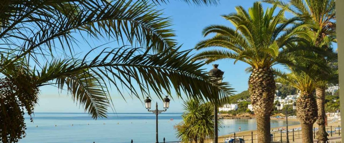 Santa Eulalia Promenade Strand