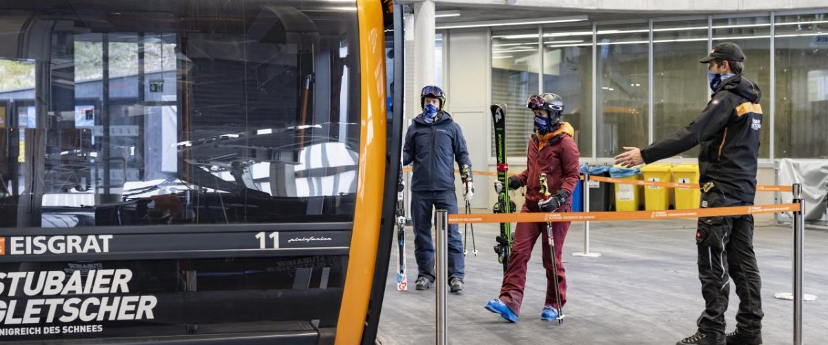 Seilbahnnutzung in Corona-Zeiten