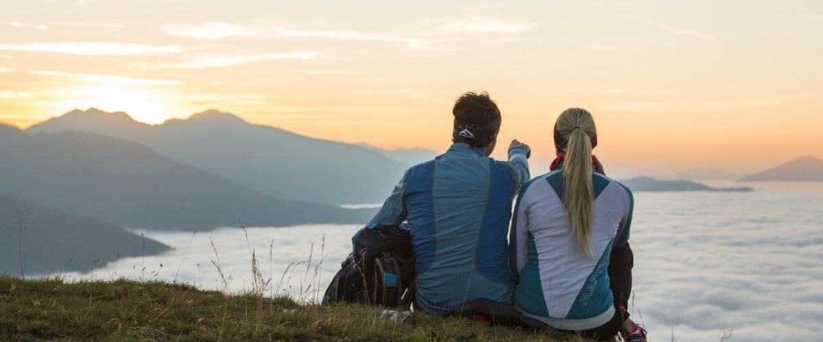 Sonnenaufgang auf dem Fanningberg im Sommer