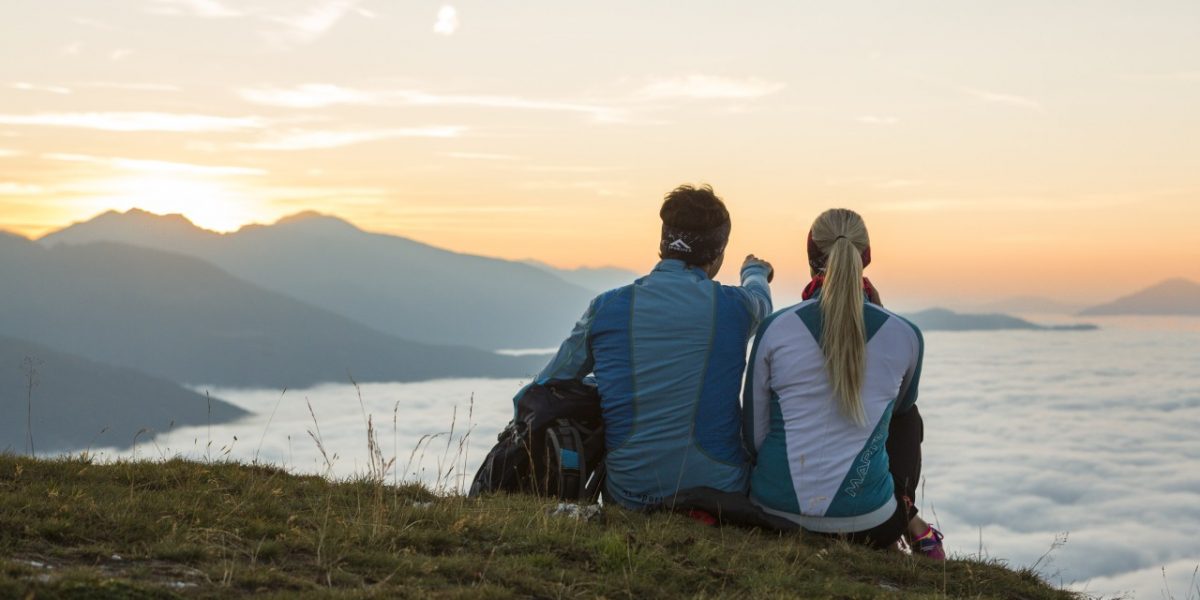 Sonnenaufgang auf dem Fanningberg im Sommer