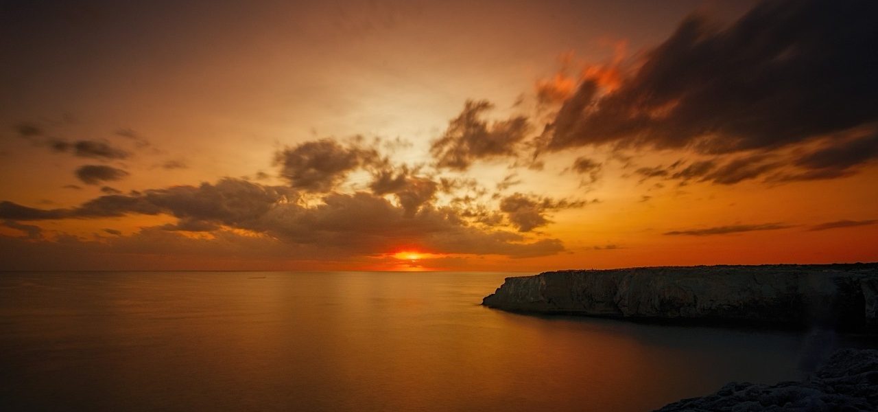 Sonnenuntergang Meer Menorca