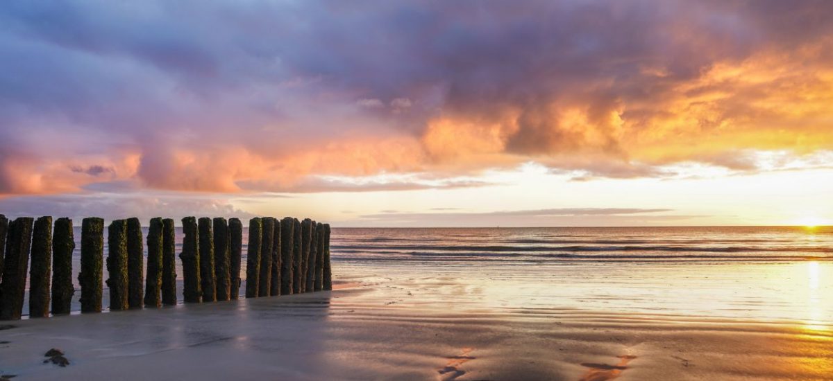 Sonnenuntergang Nordsee Borkum