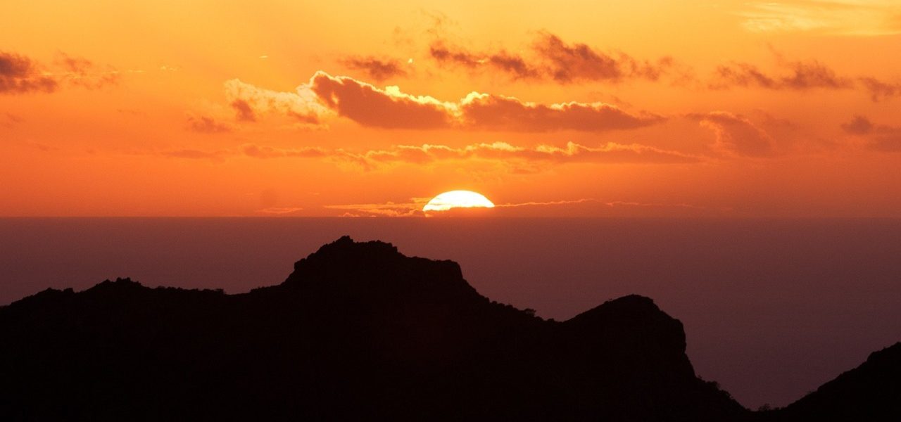 Sonnenuntergang Teneriffa Westküste