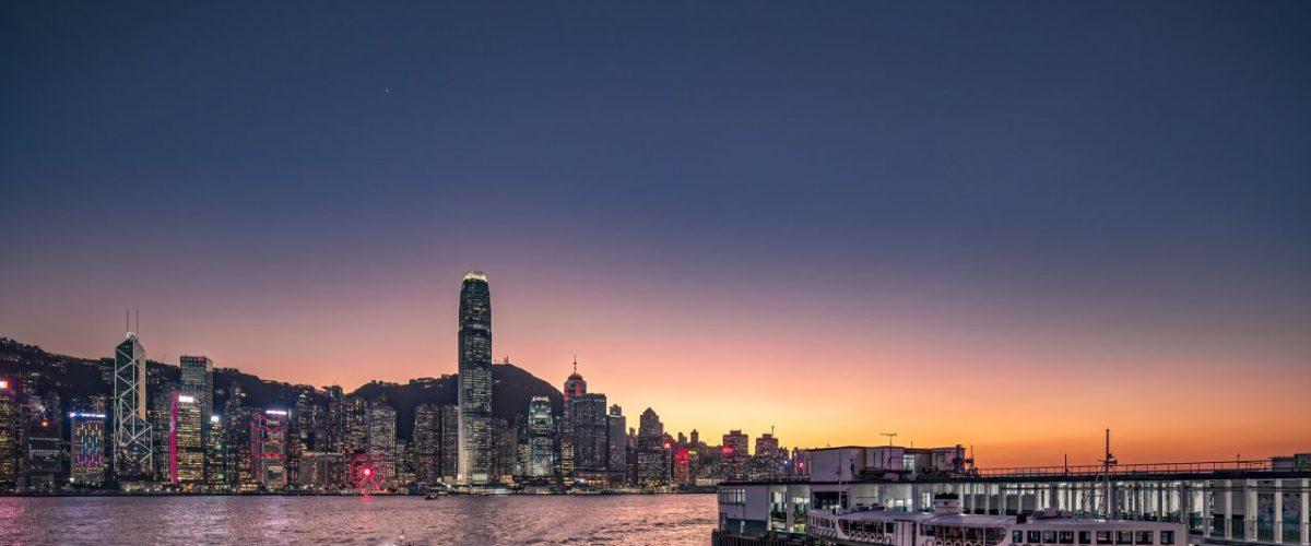 Sonnenuntergang Tsim Sha Tsui