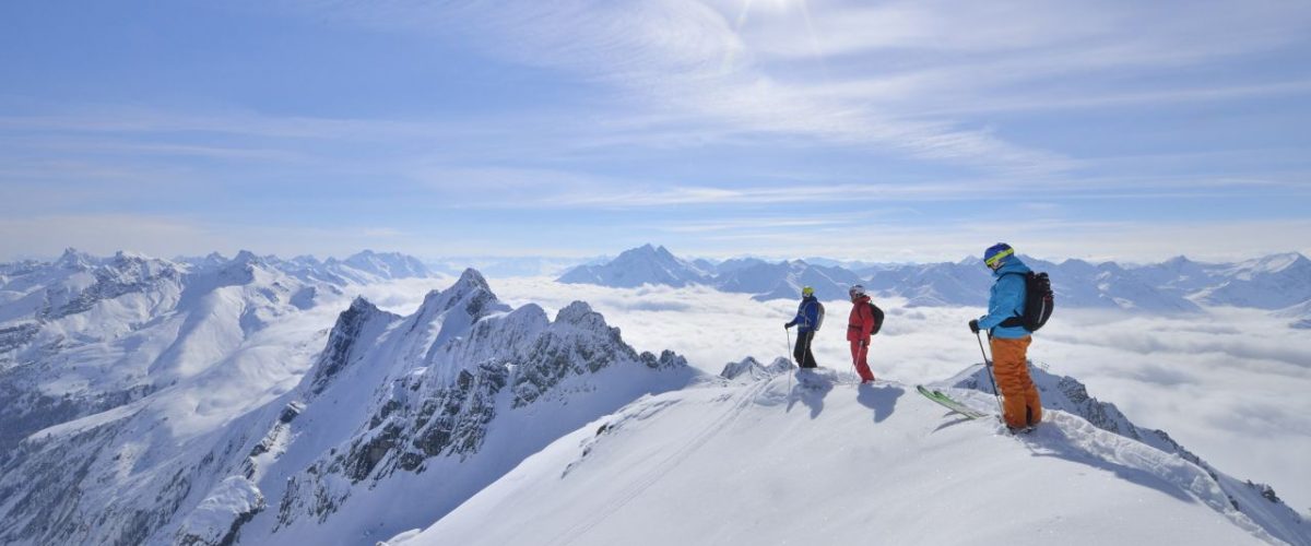 St. Anton am Arlberg Skigebiet Gipfel Aussicht