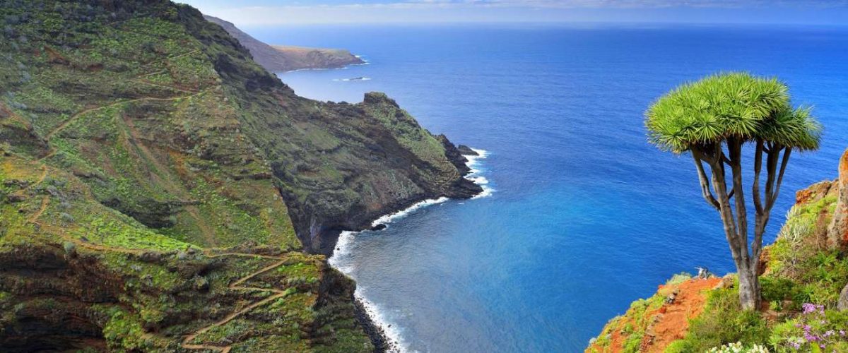 Steilküste im Norden von La Palma