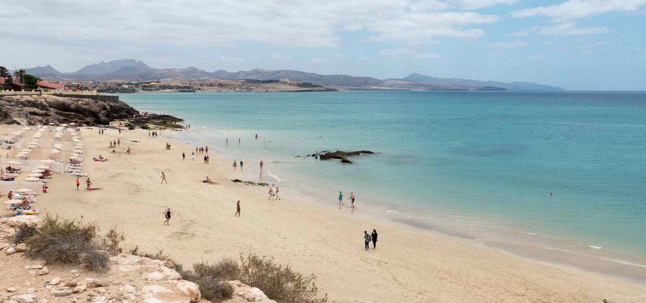 Strand an der Costa Calma auf Fuerteventura