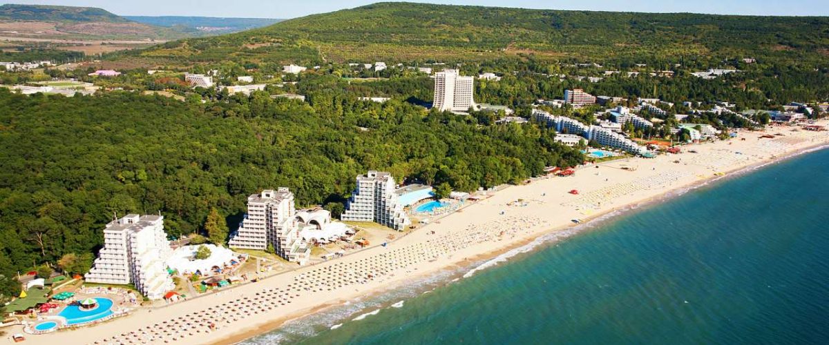 Südlicher Strand von Albena