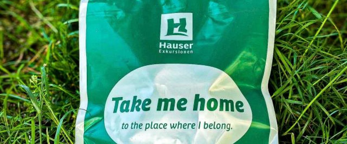 Take me home-Müllbeutel Hauser Exkursionen