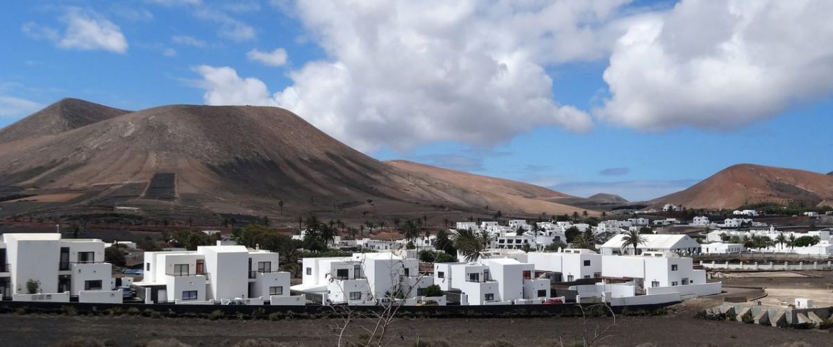 Typisches Dorf auf Lanzarote