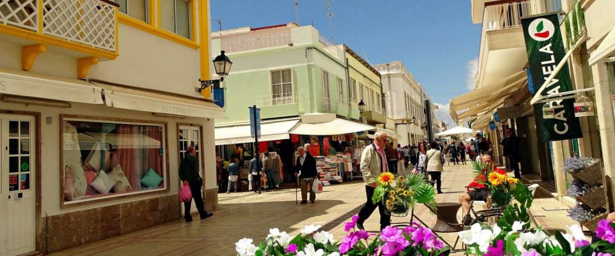 Vila Real de Santo António Fußgängerzone