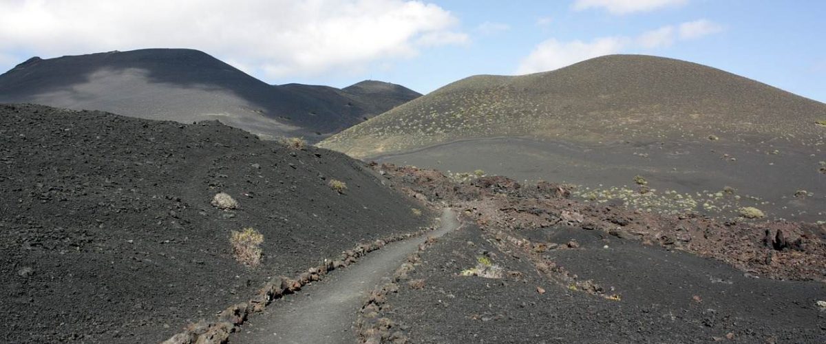 Vulkanlandschaft bei Fuencaliente auf La Palma