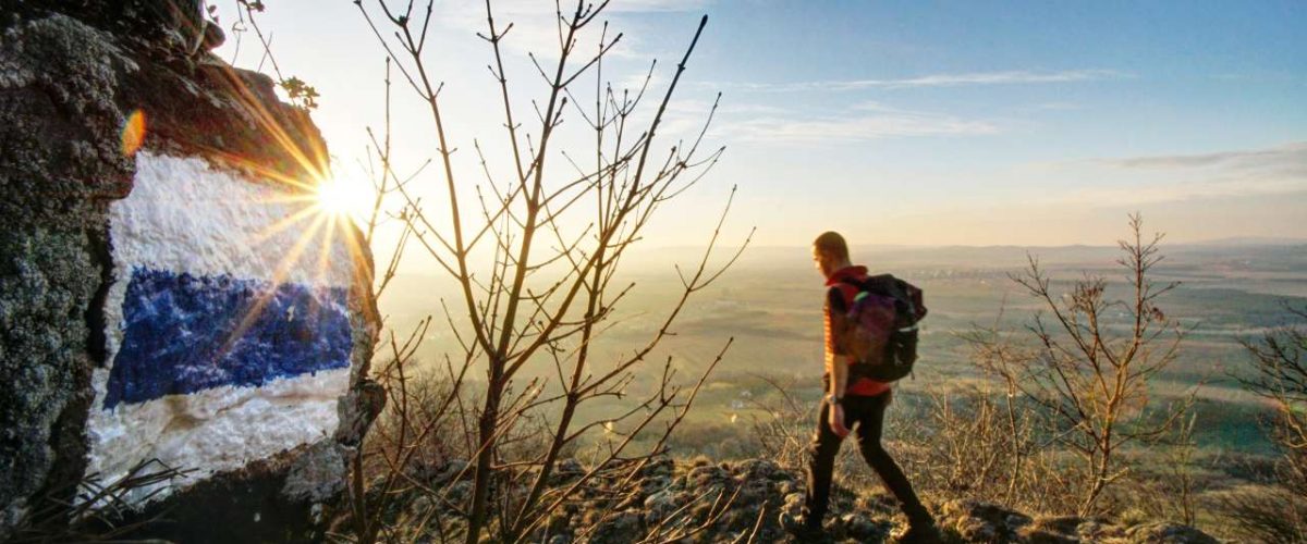 Wandern am Csobanc in Ungarn