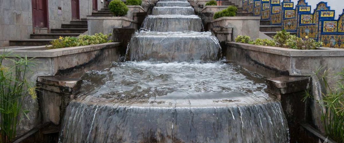 Wasserfall in Firgas Gran Canaria