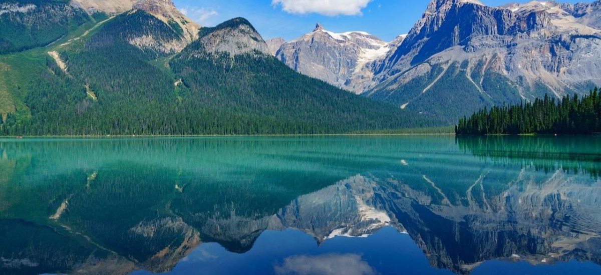 Wasserspiegelung Emerald Lake