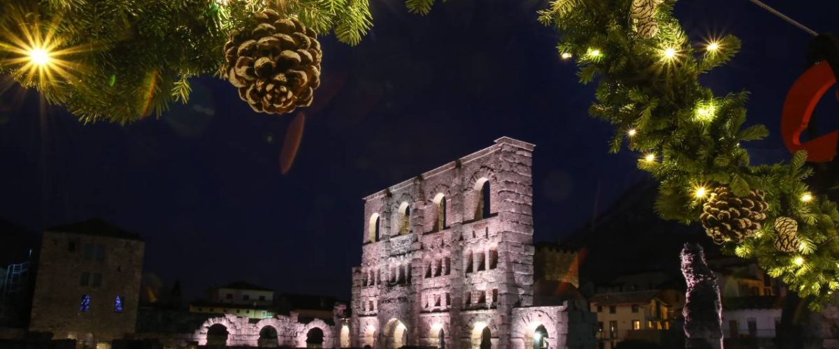 Weihnachtliches Aosta