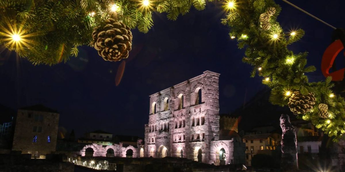 Weihnachtliches Aosta