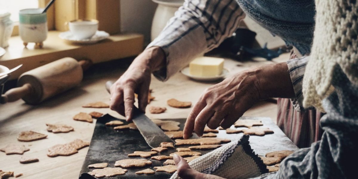 Weihnachtsplätzchen backen in Dänemark